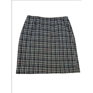 Dressbarn Women's Multicolor Lined Pencil Skirt Plus Size 16